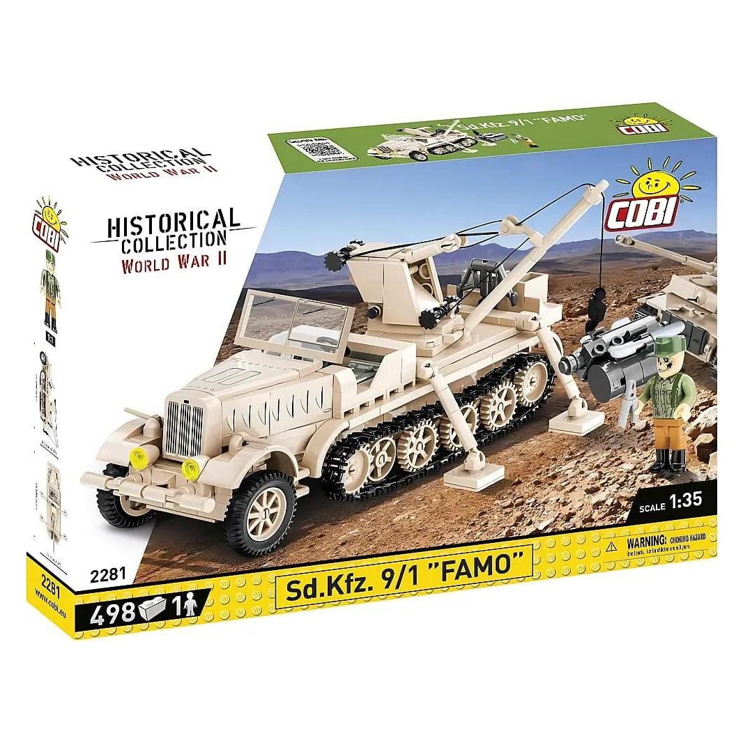 Cobi 2281 - FAMO HALF TRUCK, Modell, 498 Teile, ab 10 Jahren (2281)
