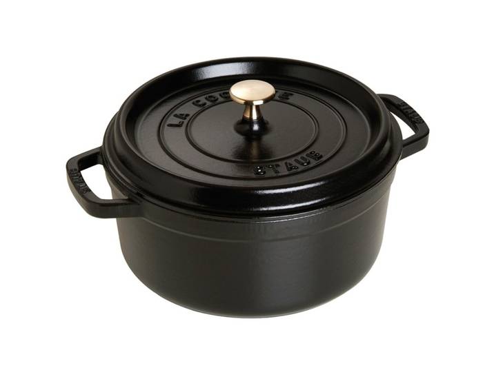 Gusseisen-Topf STAUB Schwarz Gusseisen