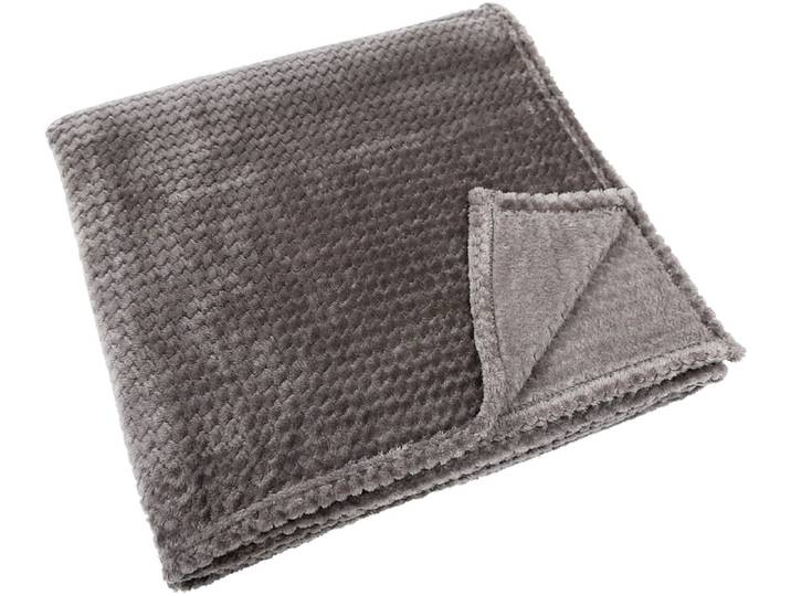 Decke OLIA 150x200cm braun unifarben