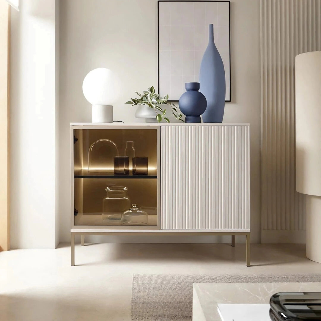 Fairmont Park Aliannys 104 cm W Credenza Cashmere 83cm H X 104cm W X 39cm D