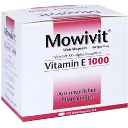 Mowivit Vitamin E 1000 Kapseln 100 St