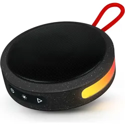 Bigben PARTY Nano Wireless Luminous Speaker - black (10 h), Bluetooth Lautsprecher, Schwarz