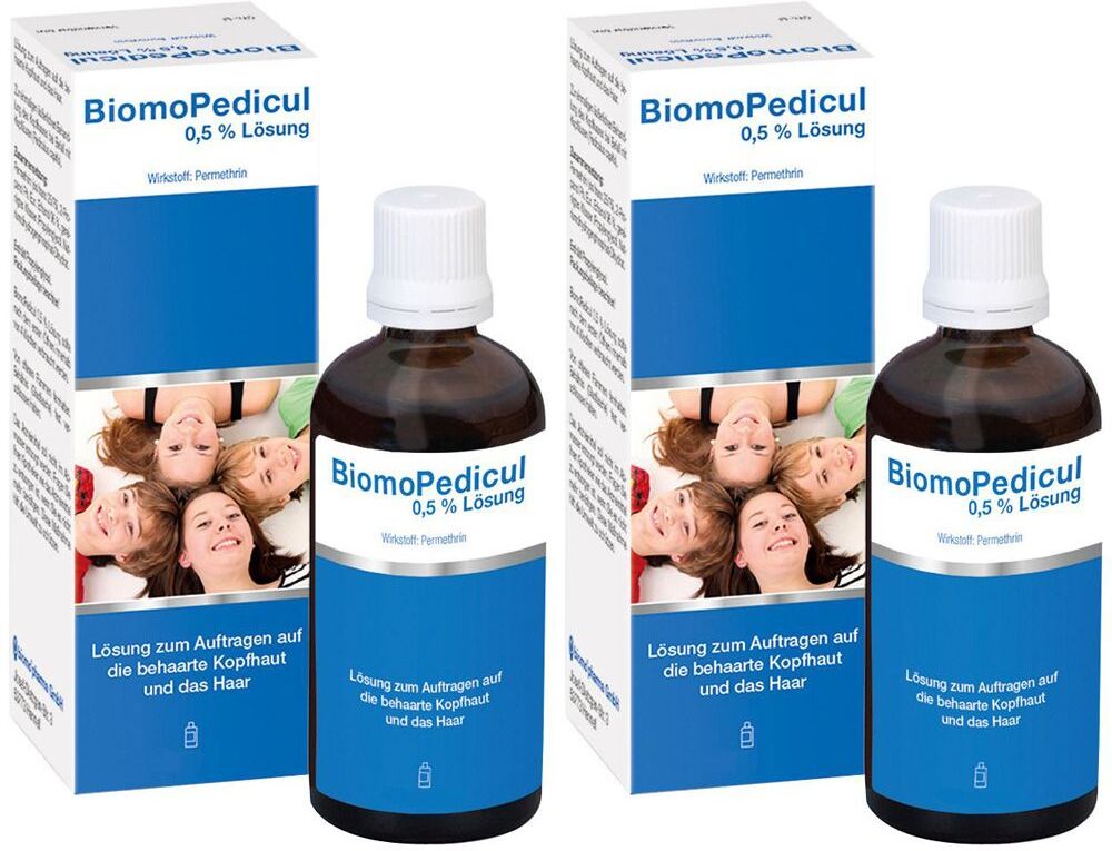 biomo pharma Biomopedicul 0.5% Loesung x2 2x200 ml Lösung