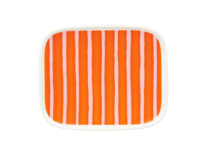 Marimekko Oiva Piccolo bord 12x15 cm Oranje-roze