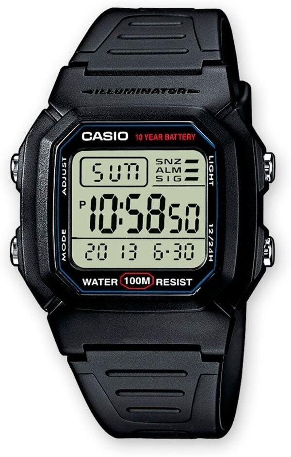 Casio w-800h-1aves reloj deportivo  (UNICA)