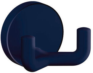 Hewi 477 crochet double 477.90B02550 43,5 mm, mat, bleu acier