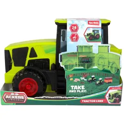Toi-Toys Bauernhof-Spielset im Traktorkoffer - 28-teilig.