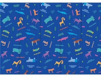 Parklon Portable Folding Play Mat - Springshine Endangered Animals - Multi
