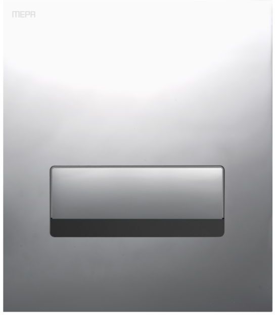 Mepa Sanicontrol Betätigungsplatte 718930 Netz, für Urinal-Spülautomat, glanz verchromt