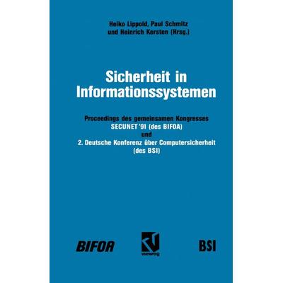 Sicherheit in Informationssystemen, Taschenbuch von , Vieweg & Teubner, 978-3-528-05178-5