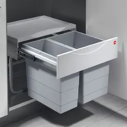 Abfallsammler, Hailo Raumspar Tandem S, 502.70.213