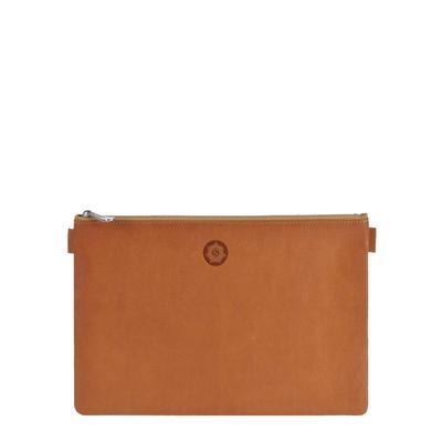 Sonnenleder Banktasche Leder Geldtasche Belegtasche (25x17cm) natur braun WEILL