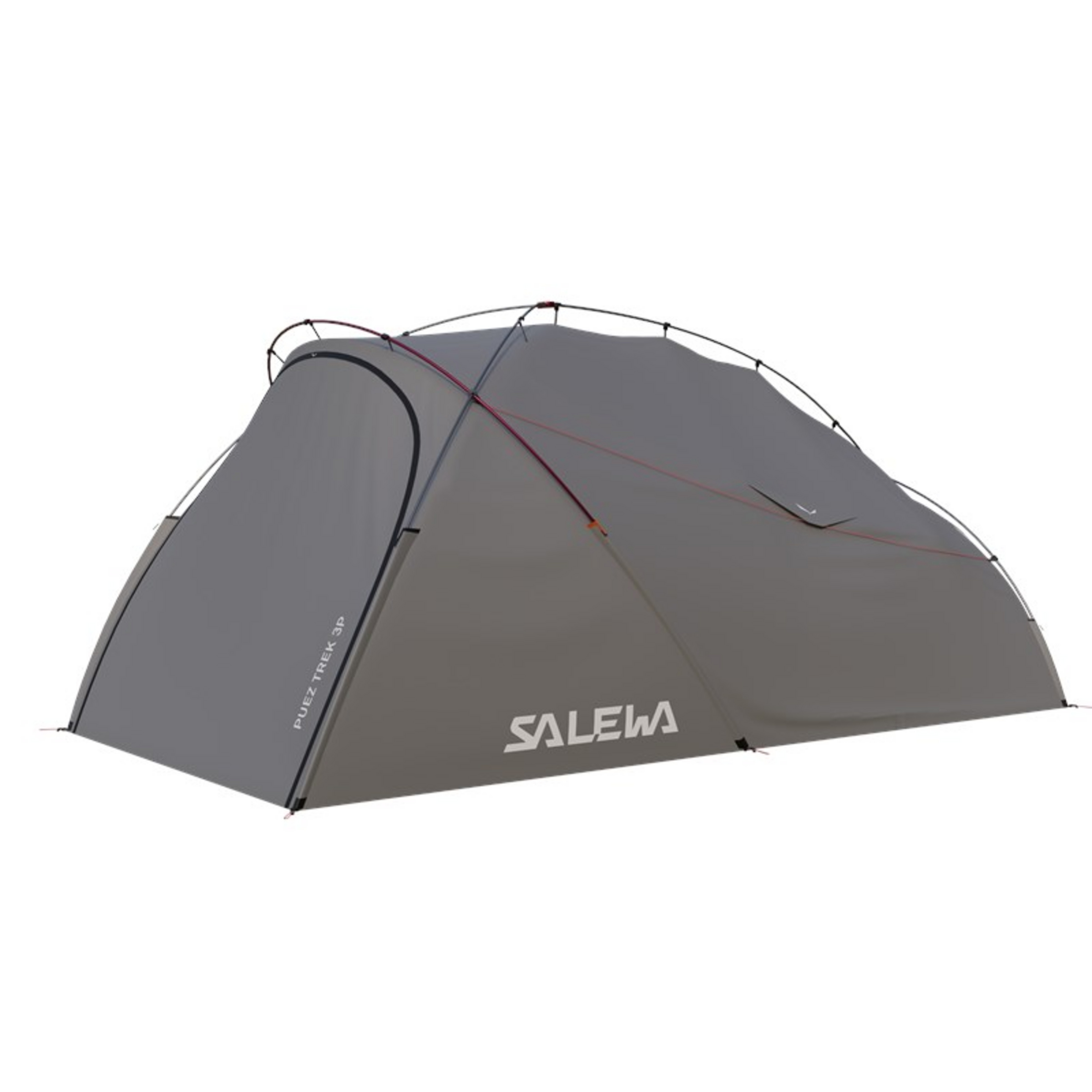 Salewa Puez Trek 3P Zelt 1-4-Personen-Zelte grau Trekking