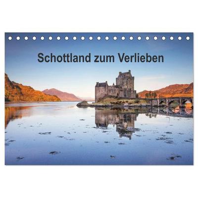 Schottland zum Verlieben (Tischkalender 2026 DIN A5 quer), CALVENDO Monatskalender