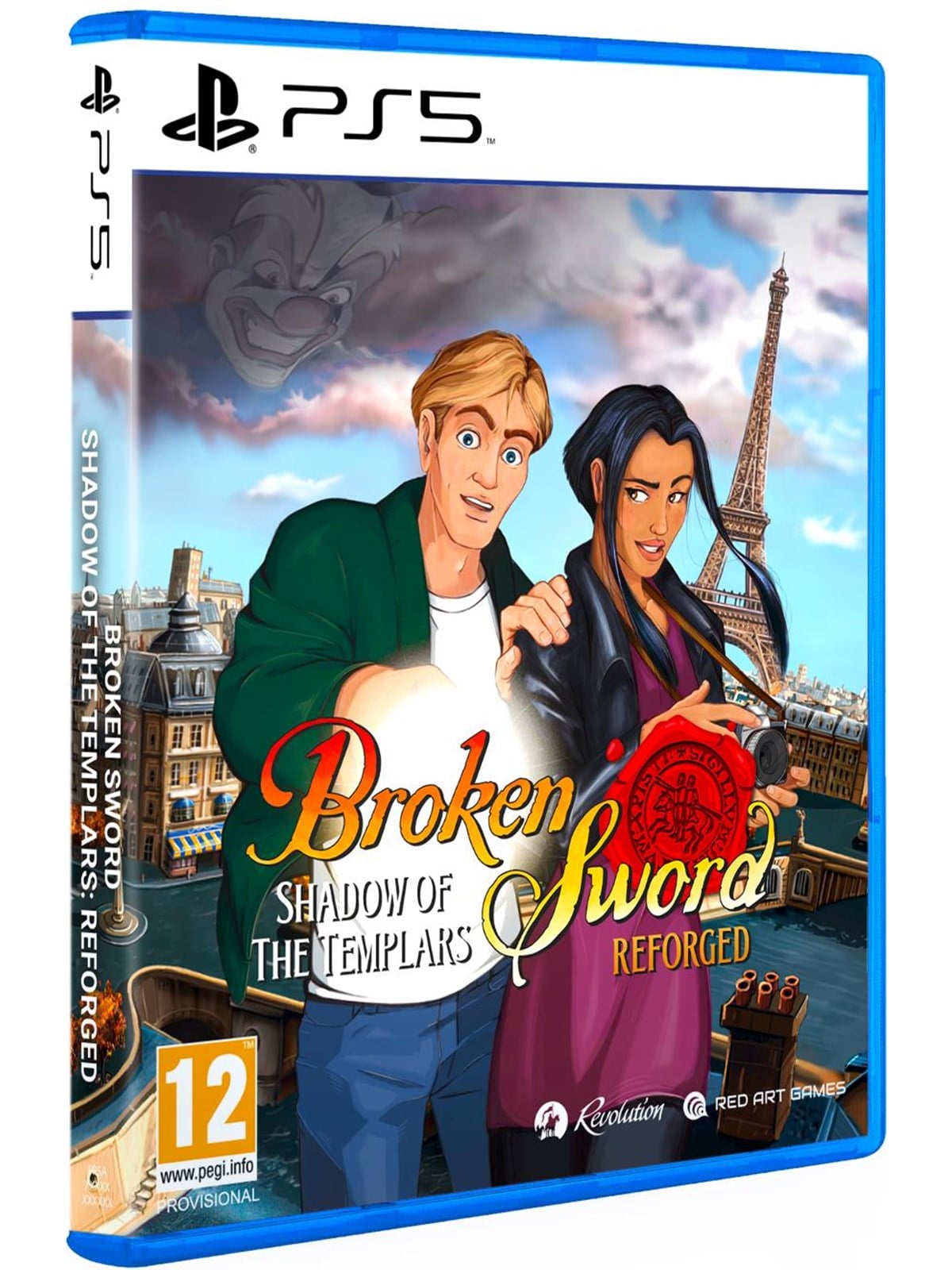 Broken Sword - Shadow of the Templars: Reforged - Sony PlayStation 5 - Abenteuer - PEGI 12