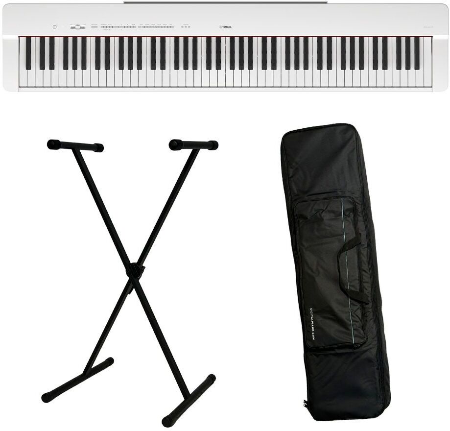 Yamaha P-225 Weiß Bag Bundle