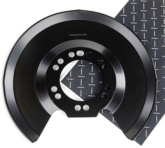RIDEX 1330S0255 Brake disc backing plate