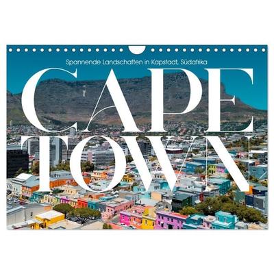 CAPE TOWN Spannende Landschaften in Kapstadt, Südafrika (Wandkalender 2026 DIN A4 quer), CALVENDO Monatskalender