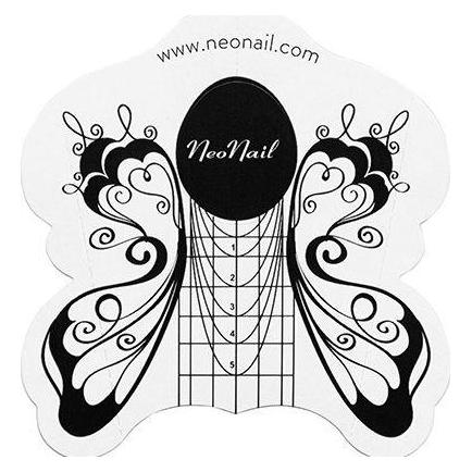 Neonail Szablon Motyl do metody żelowej i akrylowej 100szt (Kunstnägel) (5903274018618)