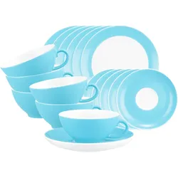 Seltmann Weiden Teeservice Liberty Pure Colors 18-tlg.