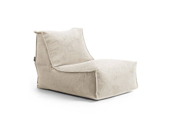 Mokebo Sitzsack Cord Doze, Beige, 60x65x95 cm, Wohnzimmer, Sessel, Sitzsäcke, XXL Sitzsäcke