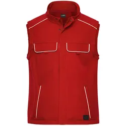 Softshell Weste "JN883" - L - red