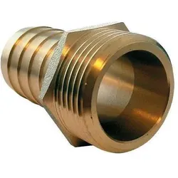 Teguma, Schlauchanschluss + Schlauchverbinder, Schlauchtülle Messing Schlauchgrösse 51 mm Gewicht 0,292 kg Aussengewinde 2 ′′ (Schlauchschelle)