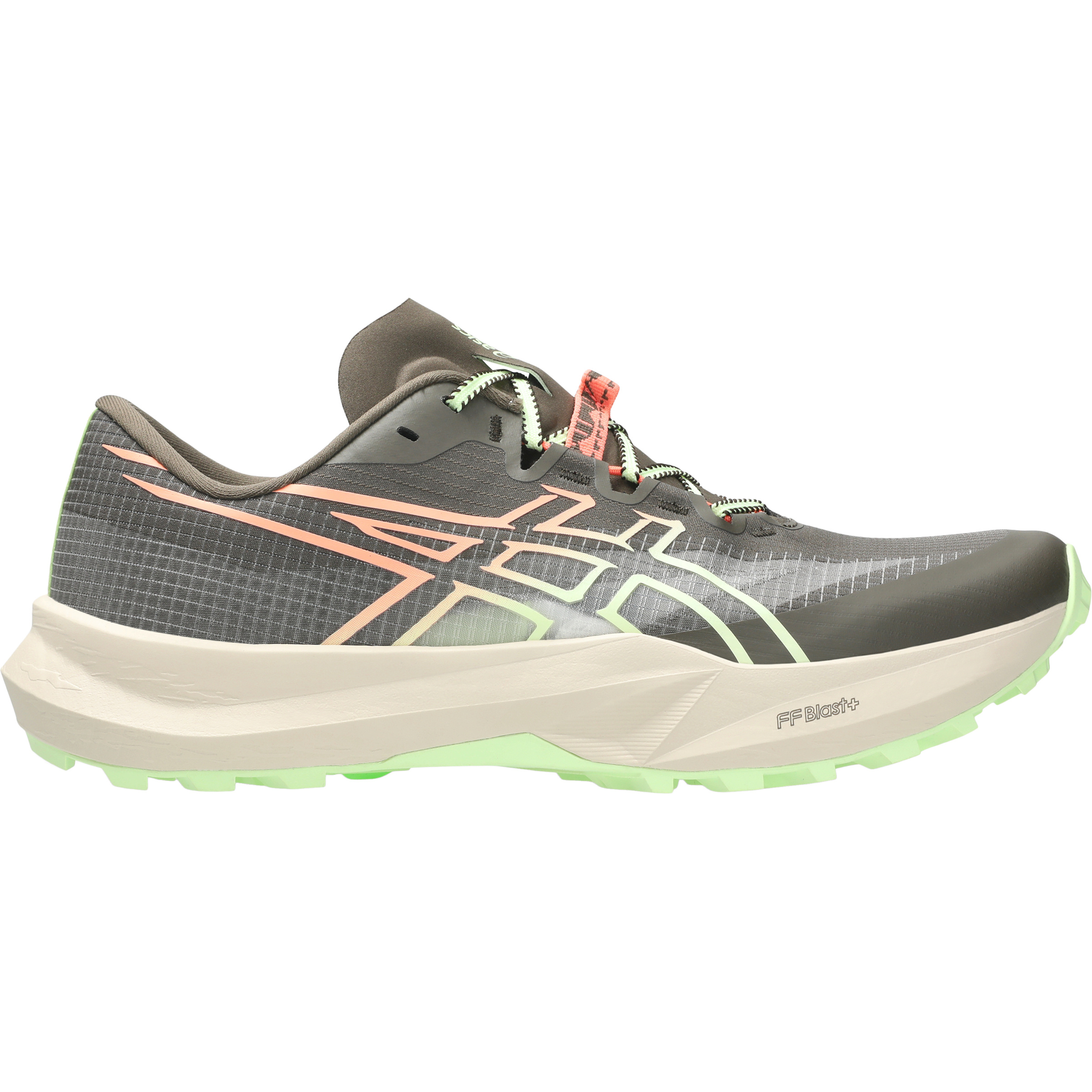 Asics Fuji Lite 7 Trailrunningschuhe gruen Größe 44.5 Trailrunning Schnell trocknend