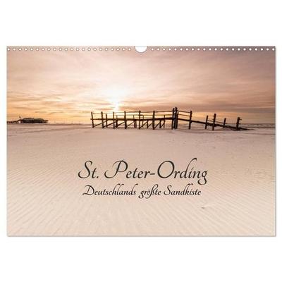 St. Peter-Ording. Deutschlands größte Sandkiste (Wandkalender 2027 DIN A3 quer), CALVENDO Monatskalender