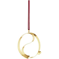 Georg Jensen, Christbaumschmuck, Weihnachtsbuchstaben Anhänger OE Karat