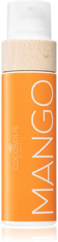 COCOSOLIS MANGO huile de soin et de bronzage sans facteur de protection solaire avec parfums Mango 110 ml