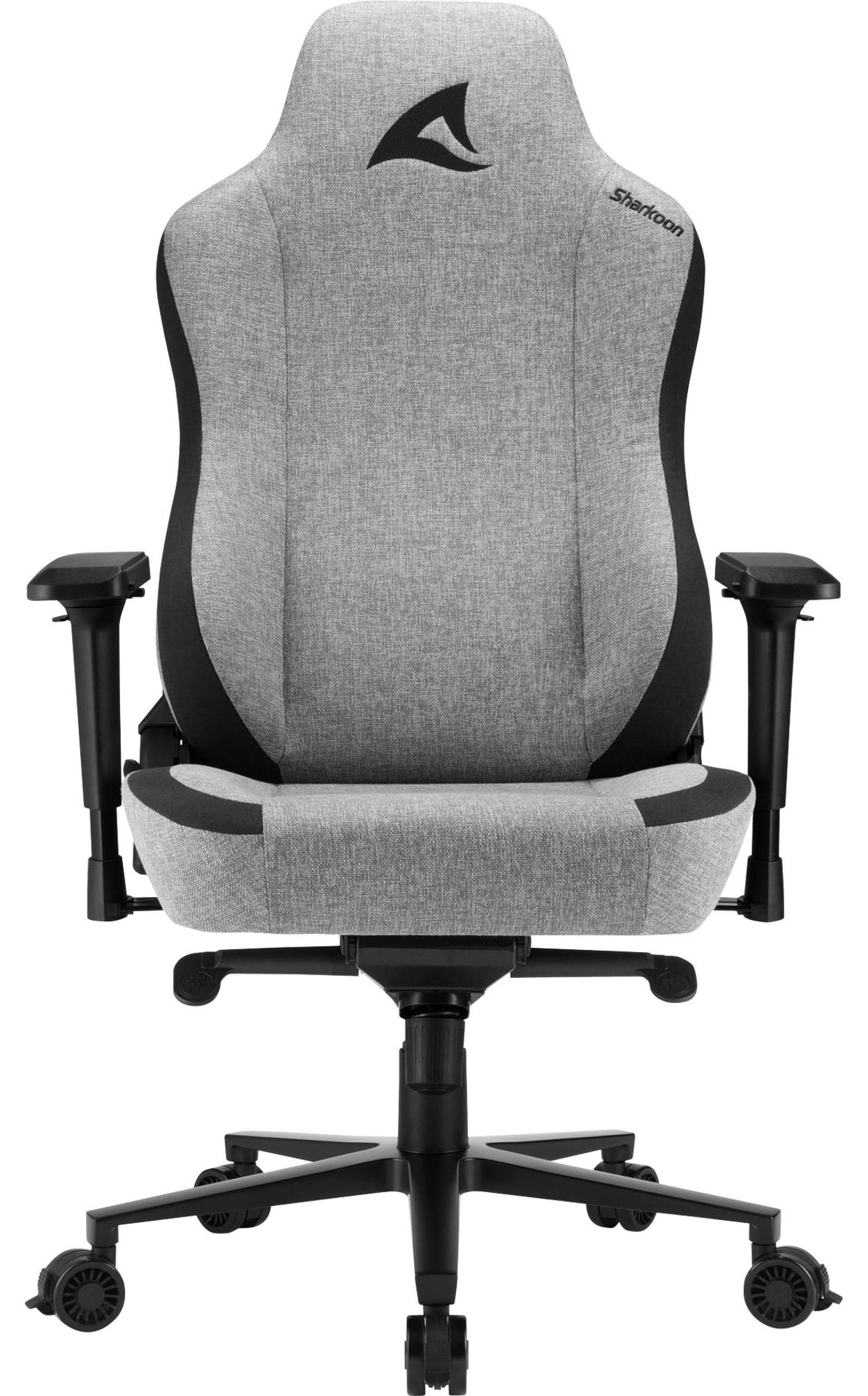 Sharkoon SKILLER SGS40 Fabric, Gepolsterter Sitz, Gepolsterte Rückenlehne, Grau, Grau, Stoff, Schaum, Stoff, Schaum