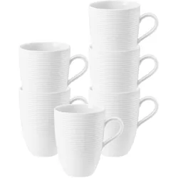 Seltmann, Tasse, Beat Color Glaze Kaffeebecher (350 ml, 6x)