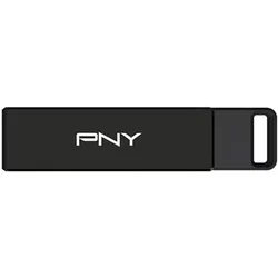 PNY USB Stick 128GB USB 3.1 Elite-X Type-C (128 GB, USB-C), USB Stick, Silber, Schwarz