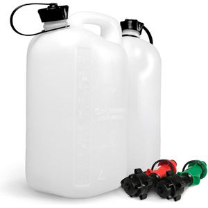 SWS Kombikanister 562408, für 5L Benzin & 3L Öl, mit Einfüllsystem