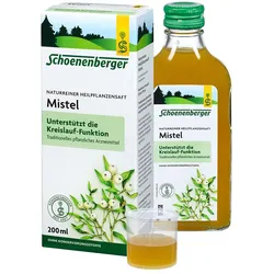 Schoenenberger Naturreiner Heilpflanzensaft Mistel 200 ml