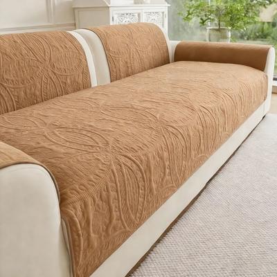 Uplift Essentials Waterproof Pet Sofa Cover Washable Furniture Protector For Dogs, Cats & Children's Home Decor brown 35.0 X 35 In (90x90cm)