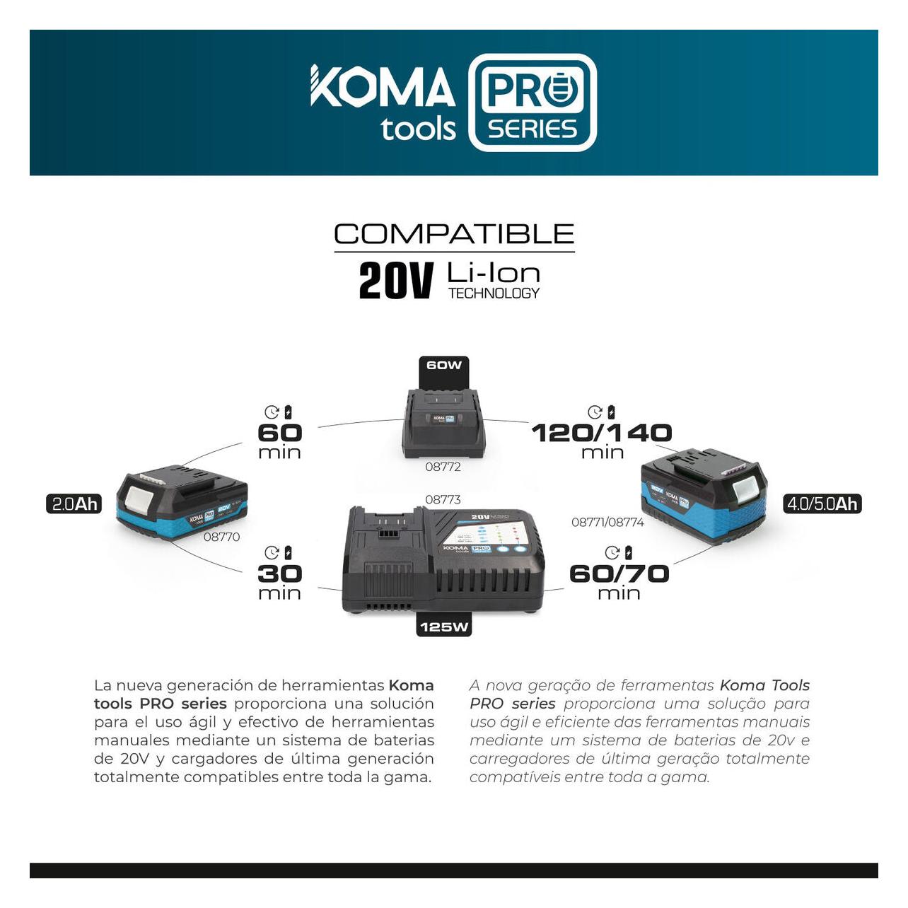 Koma Tools Stichsäge Pro Series Battery 20 V (45341494)