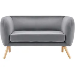 Sofa Bruno Grau Samt