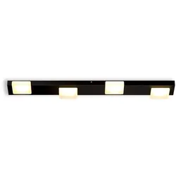 Bopp LED-Deckenleuchte Lamina 2.0 Alu, Eisen, Stahl & Metall Schwarz