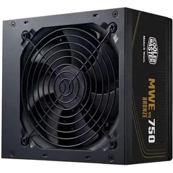 Cooler Master MWE 750W V3 ATX 3.1 - 80+ BRONZE - 750 WATTS (750 W), PC Netzteil, Schwarz