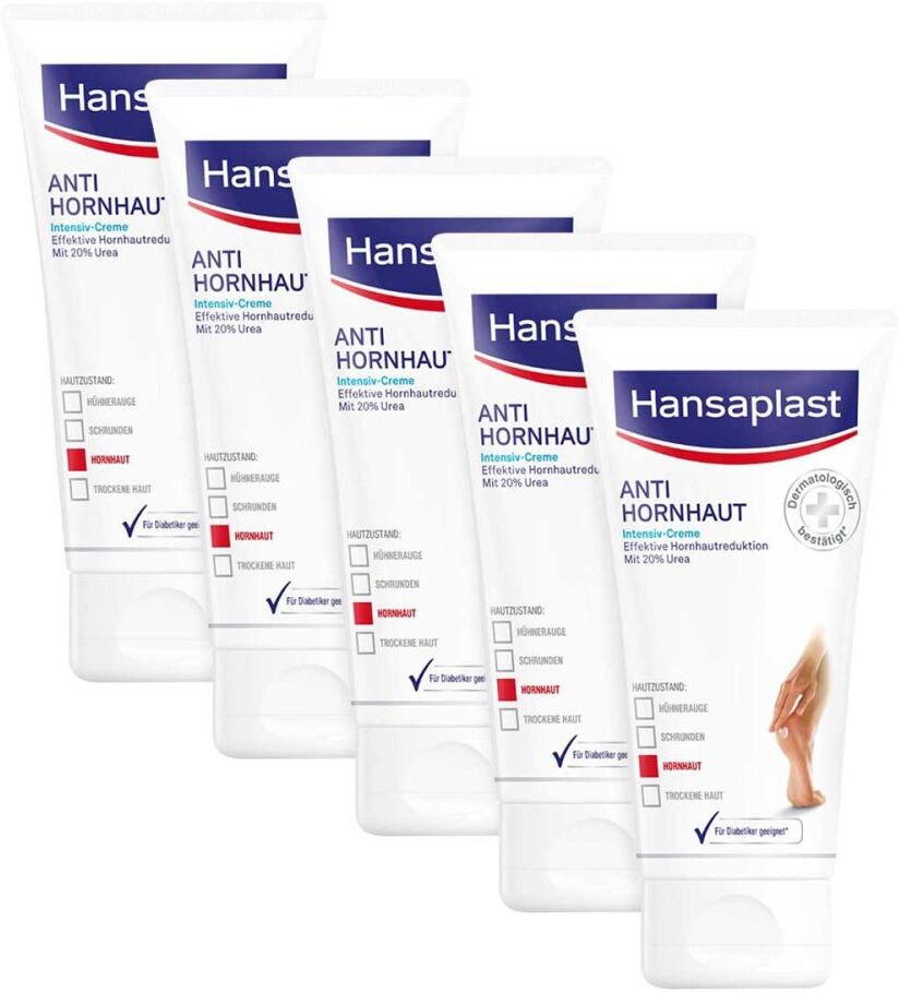 Hansaplast Foot Expert Anti-Hornhaut Intensiv-Creme 5x75ml