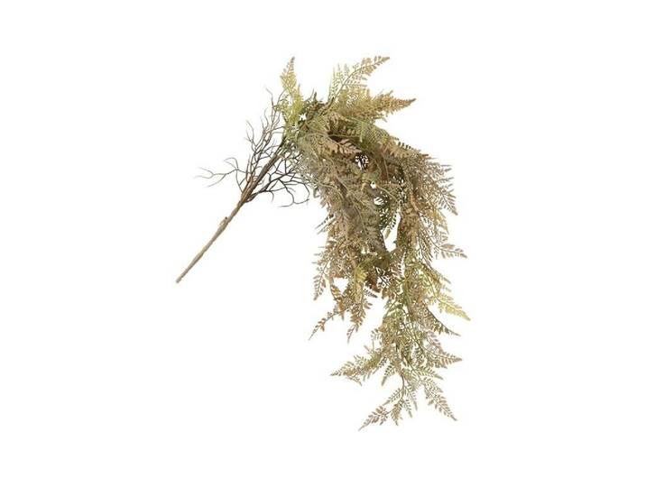 Countryfield zijden hangplant dryopteris 90 cm bruin