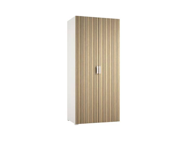 Guardaroba 2 Ante in Legno Nobilitato Bianco 80x52x180h cm