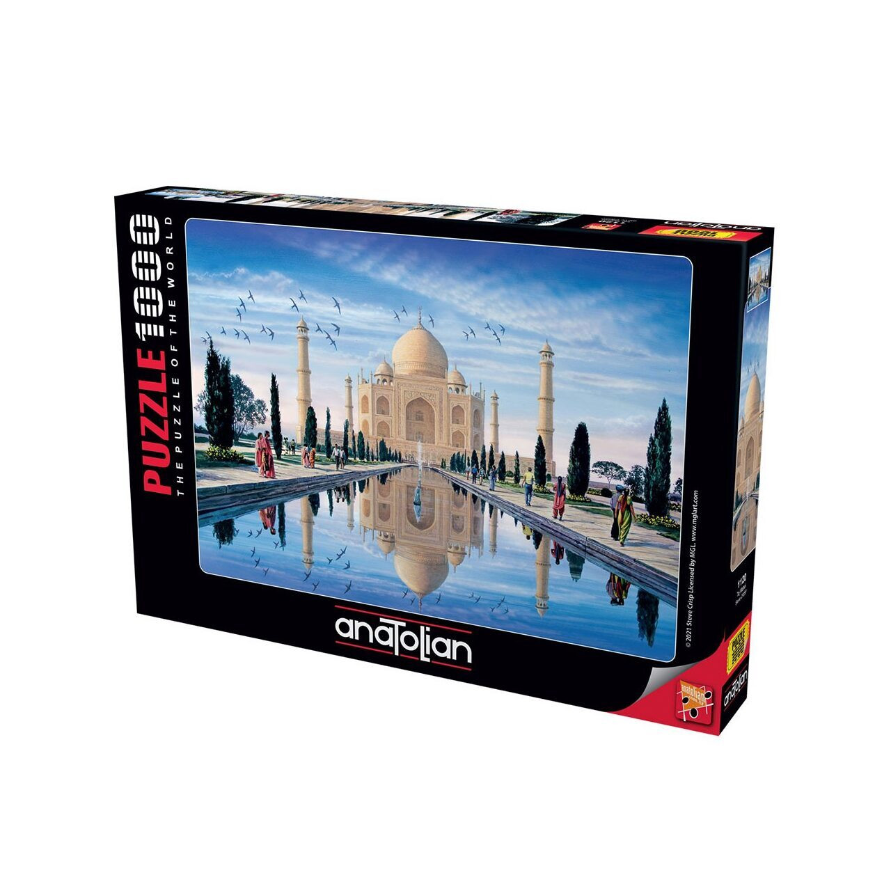 Anatolische Puzzel Taj Mahal 1000 stukjes van Perre