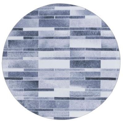 SAFAVIEH Faux Hide Machine Washable Slip Resistant Erny Modern Abstract Rug