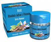 S.I.D Nutrition Rhodiola Safran L-Théanine Stress Humeur 30 Unités - Pot 30 gélules
