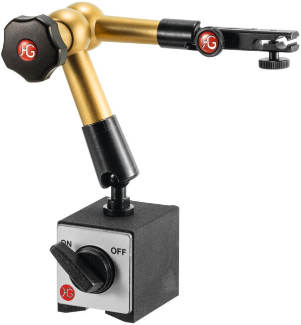 HG Support magnétique hydraulique (avec base) avec réglage fin mécanique sur le support de comparateur, Porte-à-faux: 220 mm ; nVent HOFFMAN (108420)
