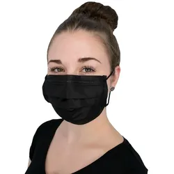 SOFT PROTECT PLUS, OP Mundschutz Typ IIR, schwarz  50 Stück