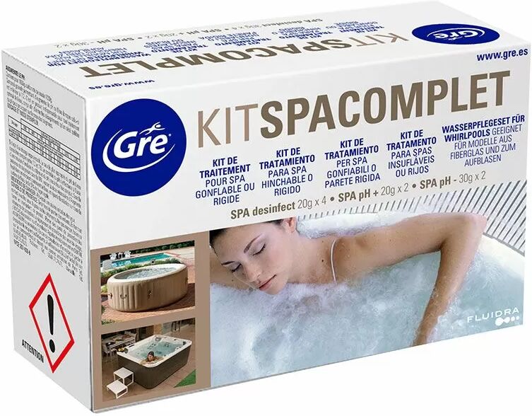 Gré Kit de traitement mensuel Spa set Gre